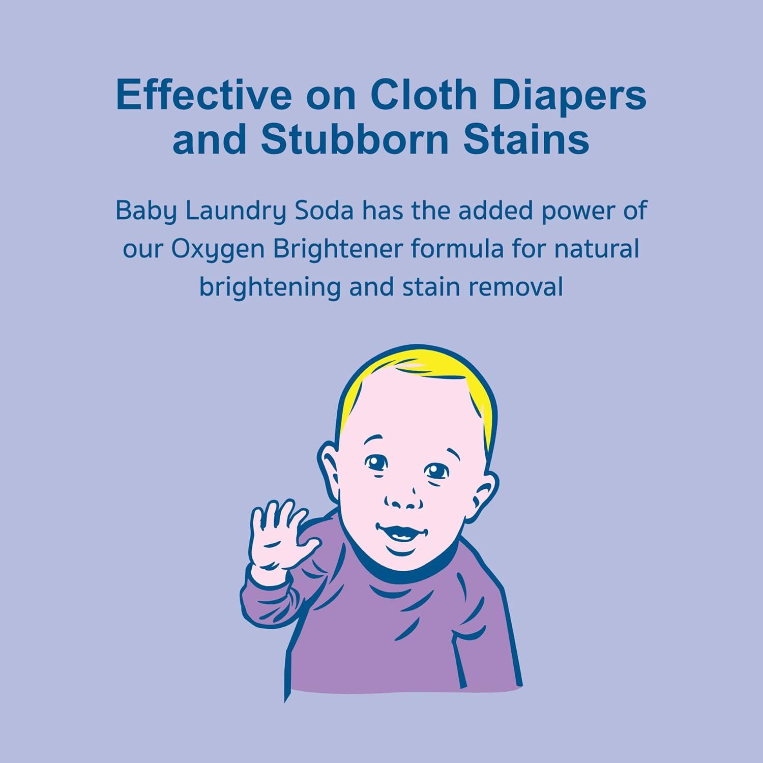 image:imageNellies Baby Powder Laundry Pouch Safe for Infants Sensitive Skin NonToxic 16 Pound80 Load Reusable Tin