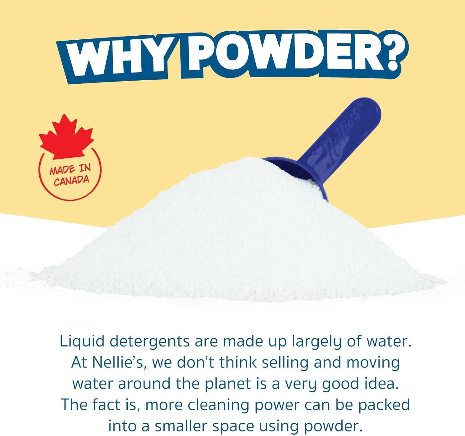 image:imageNellies Dishwasher Powder 50 Load PlantBased Dishwasher Detergent Septic Safe FragranceFree Easily Penetrates Grease amp Food Particles PhosphateFree Made in Canada5648 Ounce Pack of 1