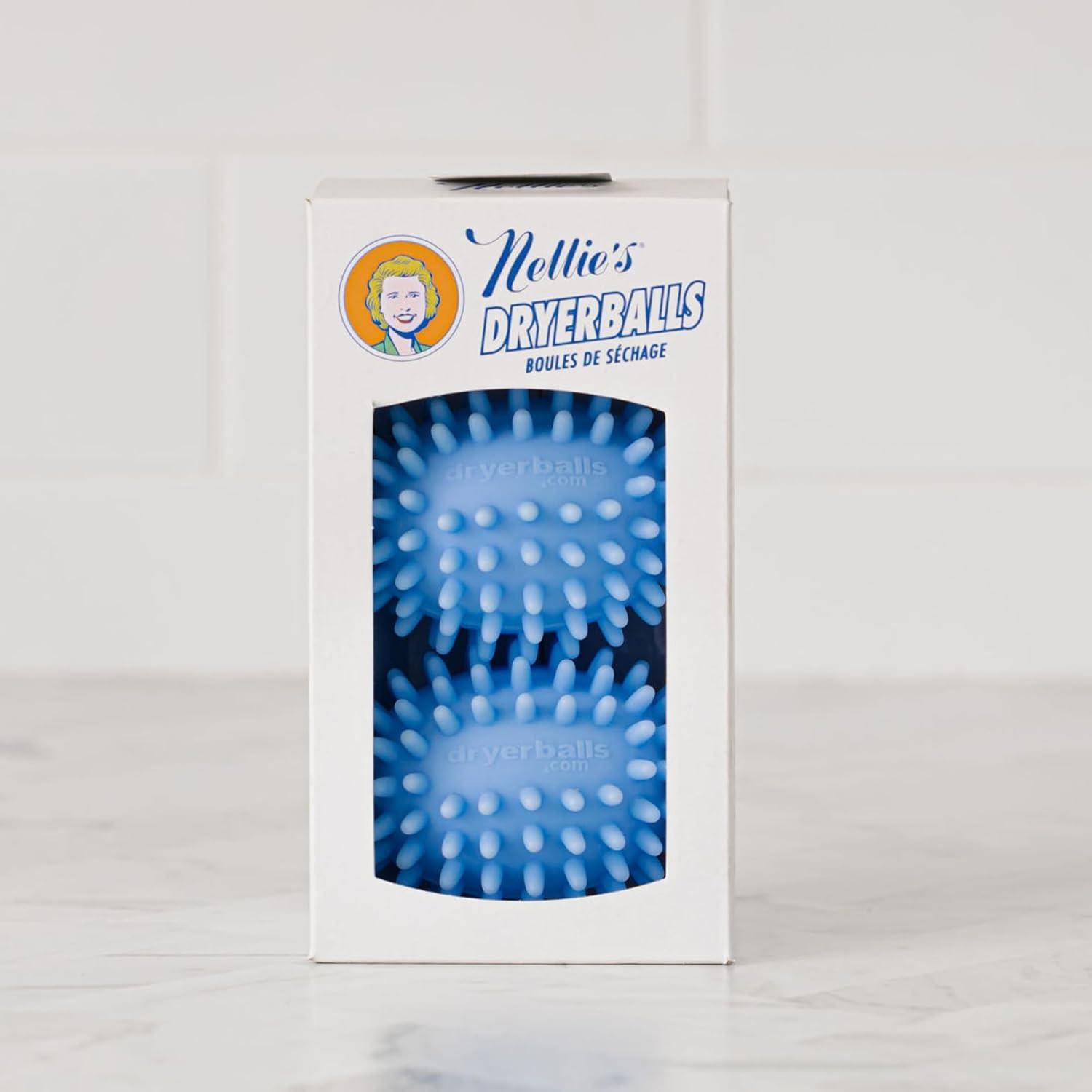image:imageNellies Dryerballs EcoConscious Laundry Dryer Balls Softens Fabrics Reduces Wrinkles and Shortens Drying Time Dryer Sheet Alternative 2 Pack Made in Canada