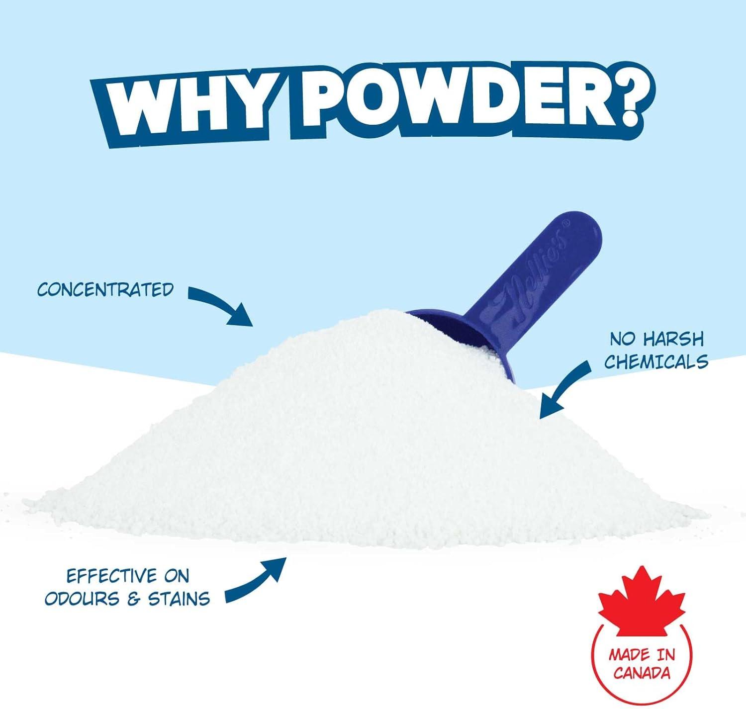 image:imageNellies Laundry Soda Concentrated Laundry Detergent Powder 50 Loads Gentle on Skin and Environment FragranceFree Made in Canada280 Ounce Pack of 1