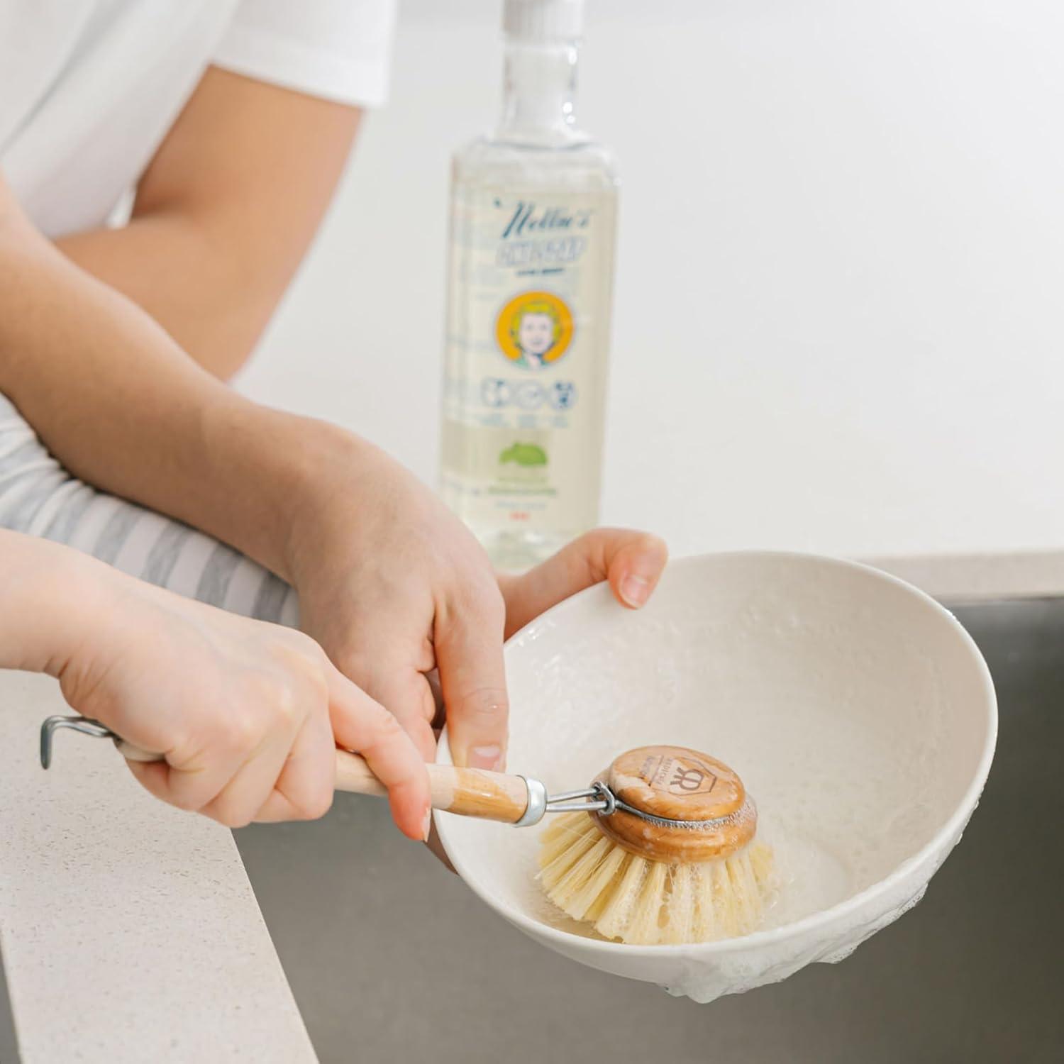 image:imageNellies One Soap Peppermint Scented Gentle MultiPurpose Cleaner for Dishes Surfaces and Hands Hypoallergenic PlantBased ChemicalFree and Soft on Skin 192 oz Made in CanadaPeppermint