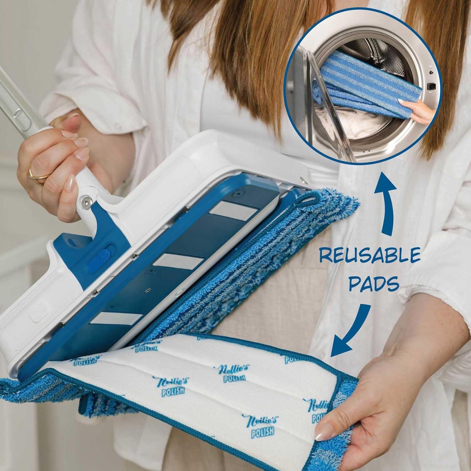 image:imageWow Too Mop Rechargeable Spray Mop with Adjustable Handle amp Builtin Water Tank LED Light for Spotless Cleaning Cordless Battery Powered amp Easy to Use Ideal for All Floor Types