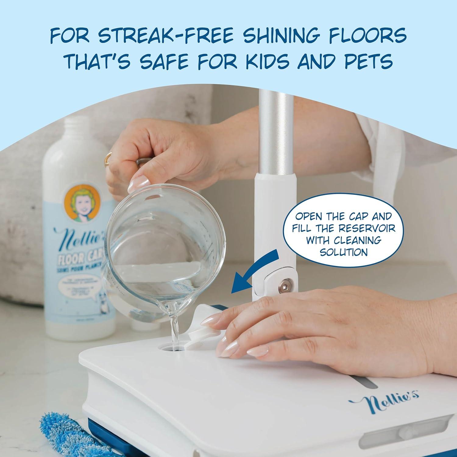 image:imageWow Too Mop Rechargeable Spray Mop with Adjustable Handle amp Builtin Water Tank LED Light for Spotless Cleaning Cordless Battery Powered amp Easy to Use Ideal for All Floor Types