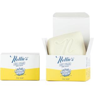 Nellie’s Dish Butter Refill – Semi-Solid Dish Soap Block Alternative – Light Lemongrass Scent – Easy Refill for Dish Butter Container – (2 Pack) – (Made in Canada)(6 Ounce (Pack of 2))