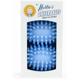 Nellie’s Dryerballs – Eco-Conscious Laundry Dryer Balls – Softens Fabrics, Reduces Wrinkles, and Shortens Drying Time – Dryer Sheet Alternative (2 Pack) – (Made in Canada)