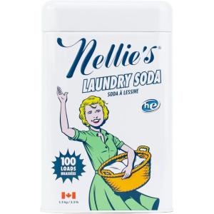 Nellie’s Laundry Soda – Concentrated Laundry Detergent Powder – 50 Loads – Gentle on Skin and Environment – Fragrance-Free – (Made in Canada)(52.8 Ounce (Pack of 1))