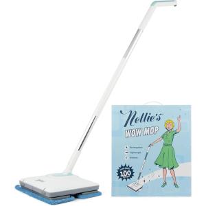 Nellie’s Wow Mop- Cordless, Light-Weight and Rechargeable